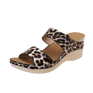 Animal Print Sandals