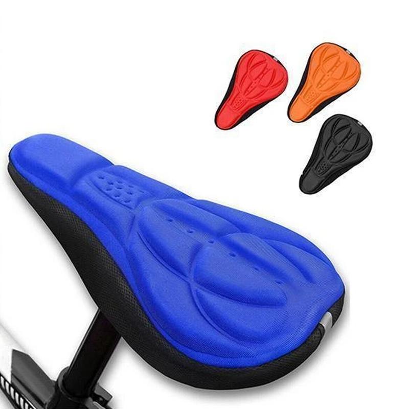 3D Silicone Soft Bike Seat Saddle Cover