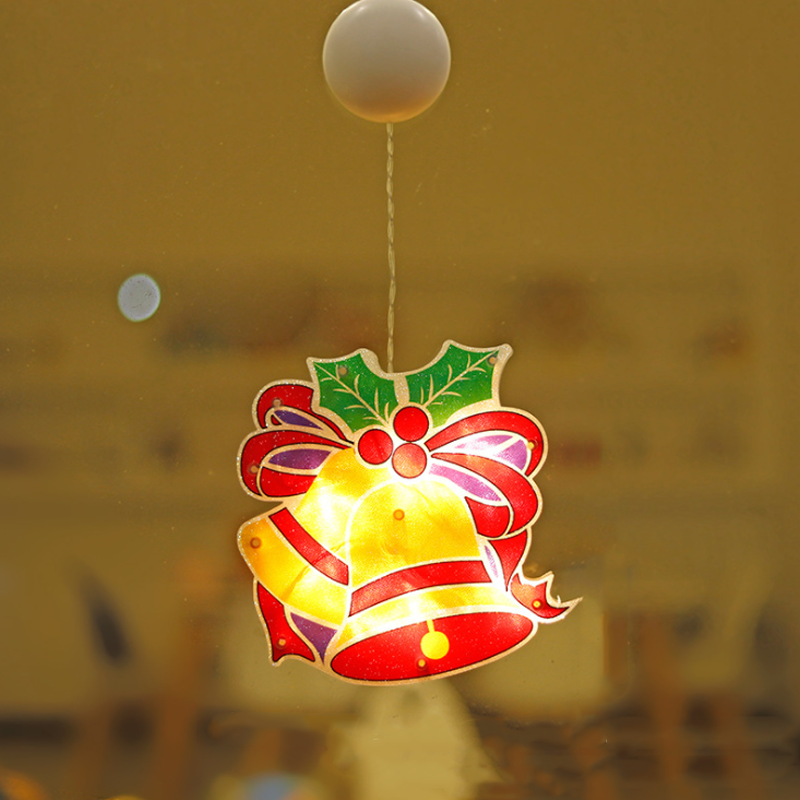 Christmas window suction cup lights