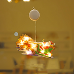 Christmas window suction cup lights