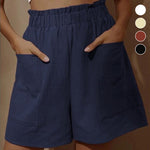 Cotton Bud High Waist Shorts