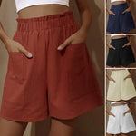 Cotton Bud High Waist Shorts