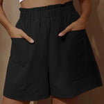 Cotton Bud High Waist Shorts