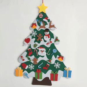 NEW DIY Felt Christmas Tree, A Great Gift For Kids