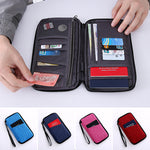 Multi Pockets Family Travel Document Bag