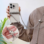 Metal mobile phone lanyard