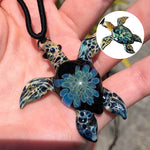 Blue and Turquoise Jewelry-Sea Turtle Pendant