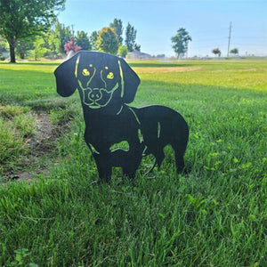 🐕Metal Dog Silhouette Garden Decoration