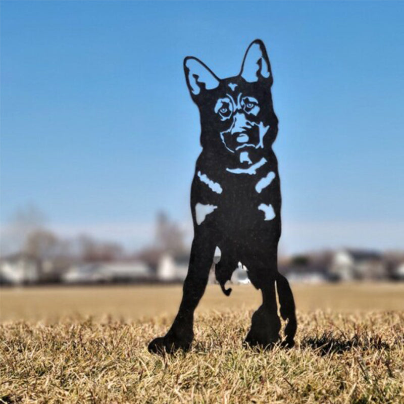 🐕Metal Dog Silhouette Garden Decoration