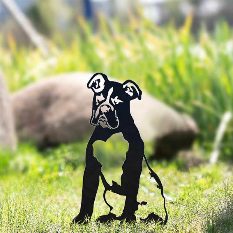 🐕Metal Dog Silhouette Garden Decoration