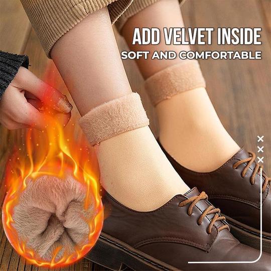 Thickening Winter Soft Velvet Snow Socks-Christmas Promotion 🎁