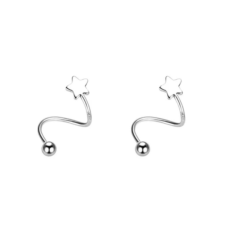 Spiral Stud Earrings