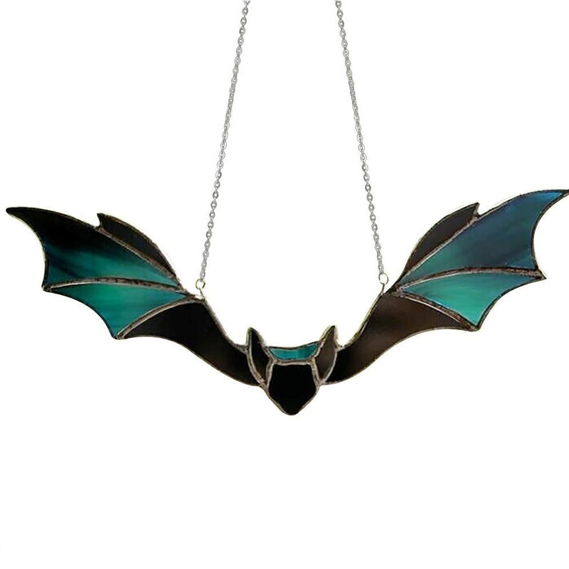 Halloween Bat Stained Glass Window Hangings