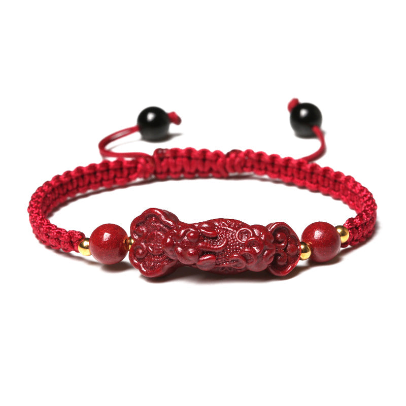 Cinnabar Pixiu Bracelet