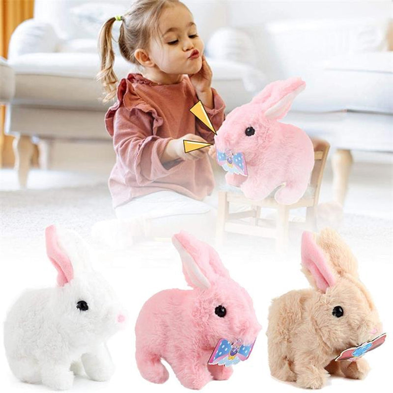 Easter Bunny🐰 Interactive Toy Can Walk And Talk Electric Rabbit Toy