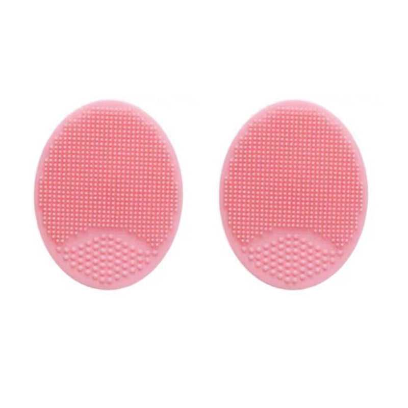 Mini Silicone Face Scrubber Exfoliator Brush(2 pcs)