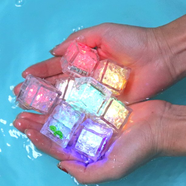 LED Ice Cube Light (12pcs)