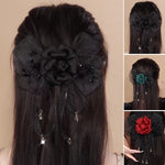 Tassel Bow Hair Clip