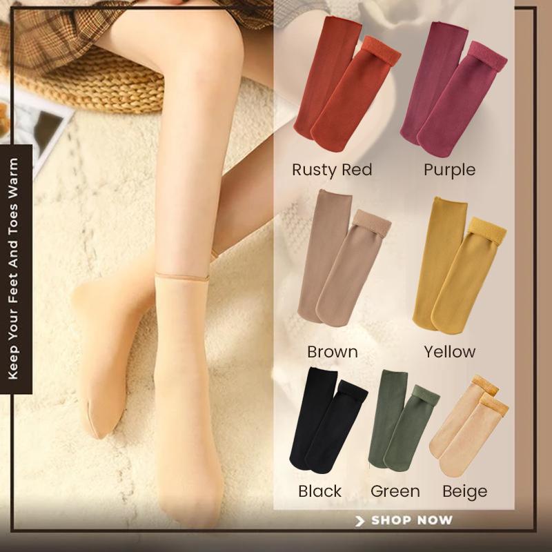 Thickening Winter Soft Velvet Snow Socks-Christmas Promotion 🎁