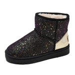 Women's Sequined Snow Boots