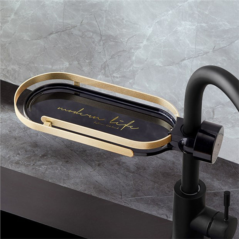 Faucet Drain Storage Rack