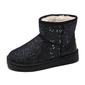 Women's Sequined Snow Boots