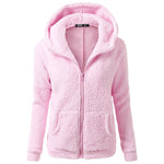 Plush Hoodie Coat