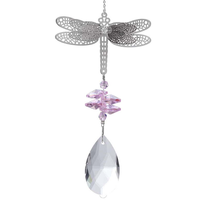 Crystal Dragonfly Suncatcher