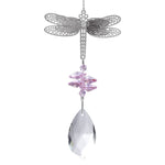 Crystal Dragonfly Suncatcher