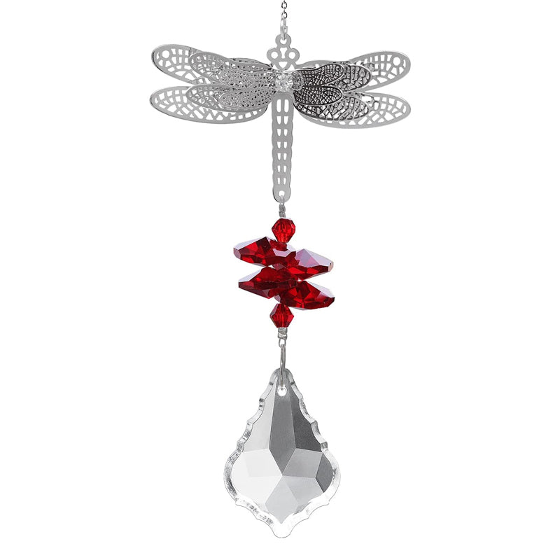 Crystal Dragonfly Suncatcher