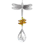 Crystal Dragonfly Suncatcher