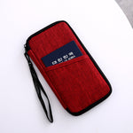 Multi Pockets Family Travel Document Bag